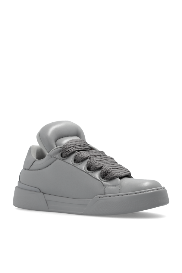 スニーカー DOLCE & GABBANA Men Sneakers Grey CS2223AP555 80753 dolce & gabbana blue flared dress - Grey Sneakers with logo